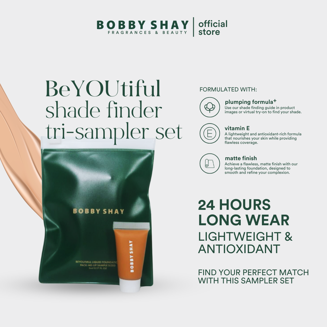 Pétit BeYOUtiful Foundation: Pack-Me-Up Tri-Sample 5ml Sized