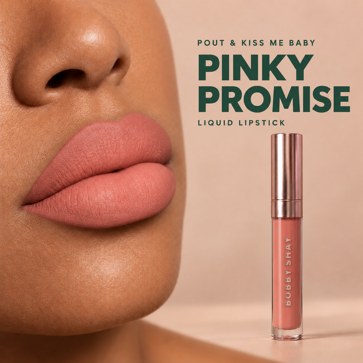 Pout & Kiss Me Baby Velvet Liquid Lip - 5g