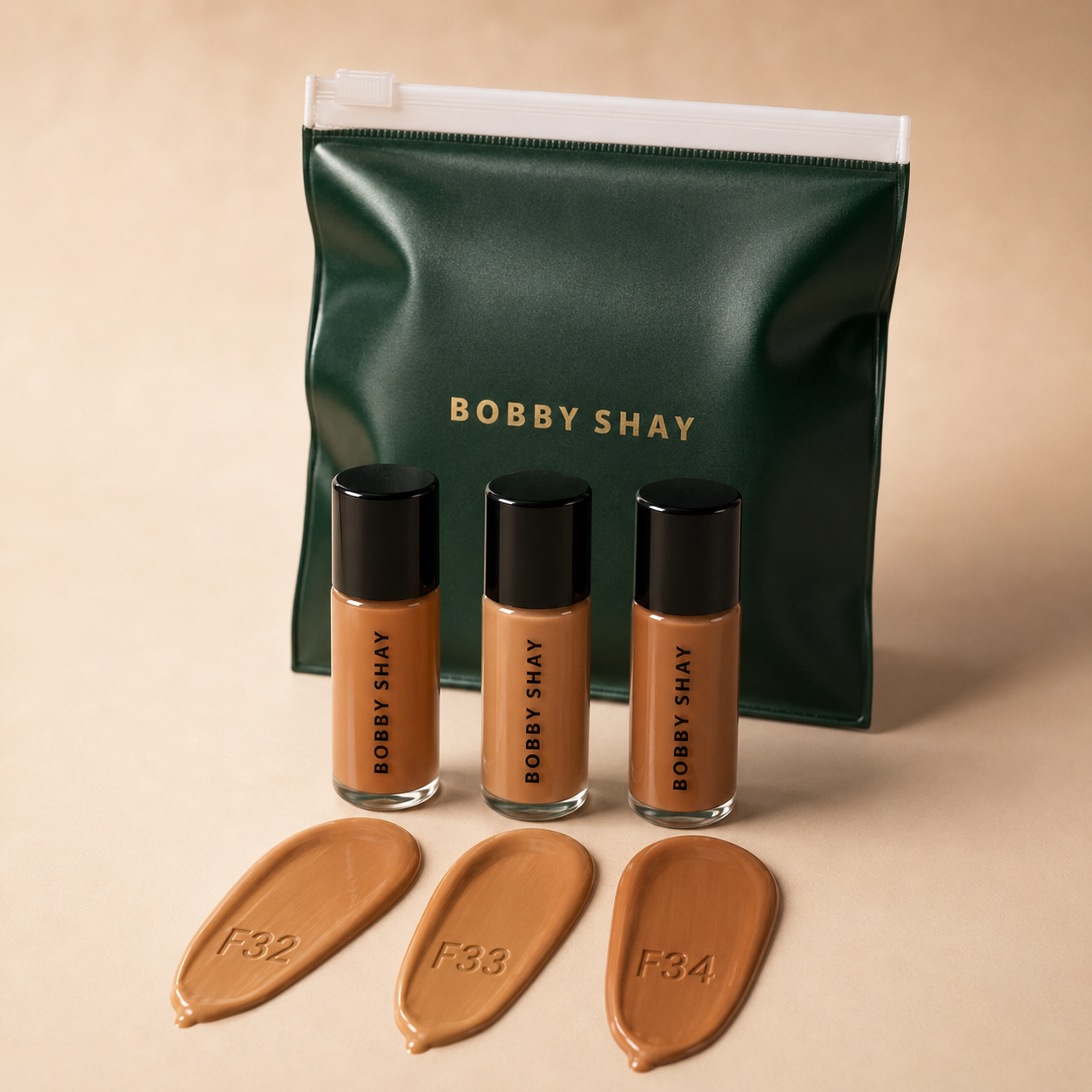 Pétit BeYOUtiful Foundation: Pack-Me-Up Tri-Sample 5ml Sized