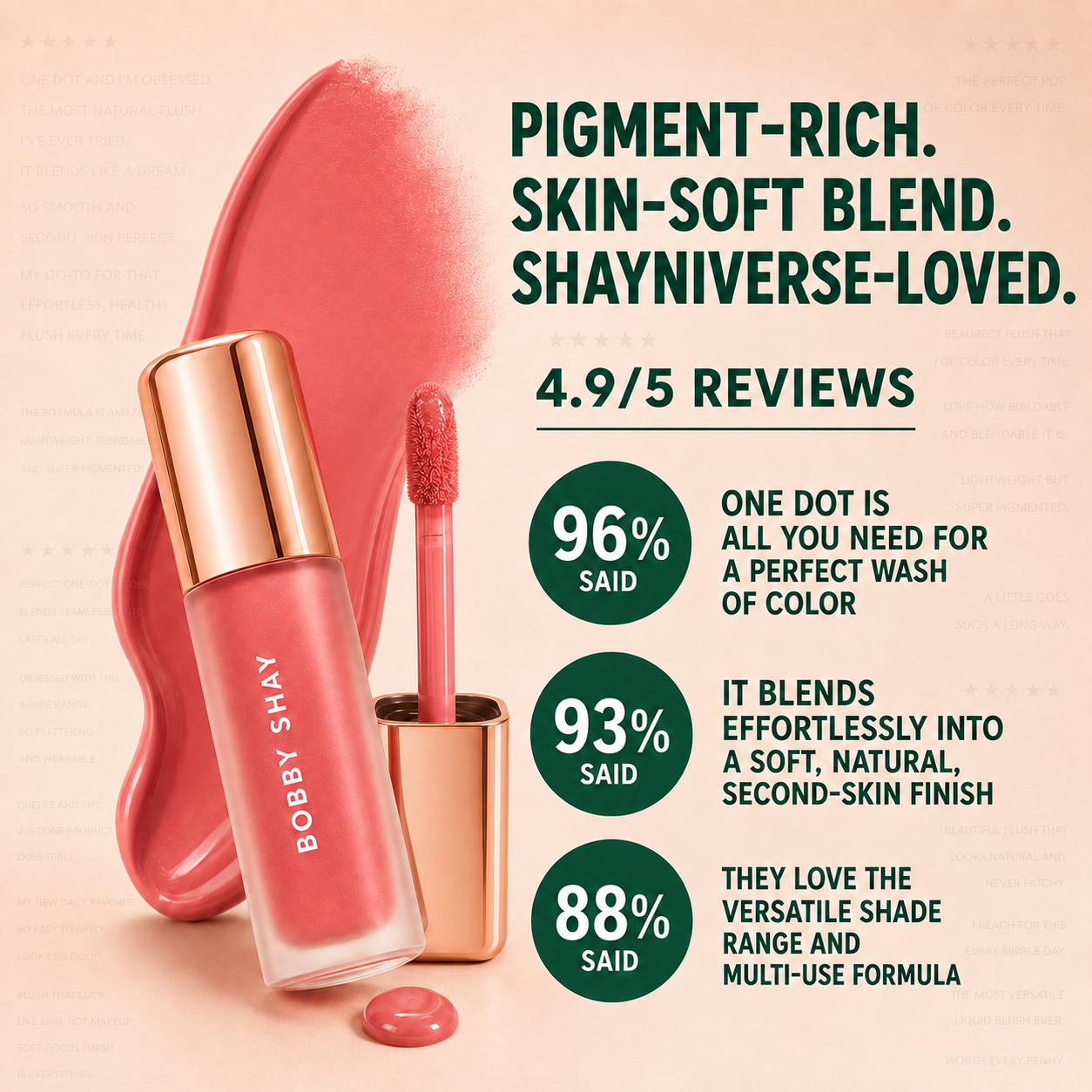 BlushBound Liquid Blush – Bold Color, Skin-Loving Formula 7ml