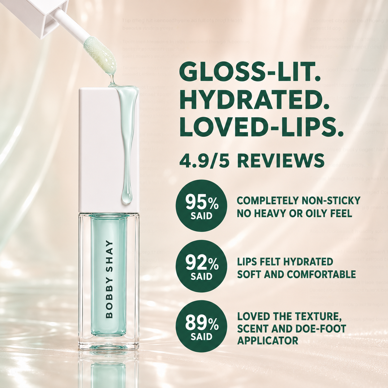 Harmony Ultra Light Lip Oil – Your Glossy Lips, Upgraded - Aloe Flavor