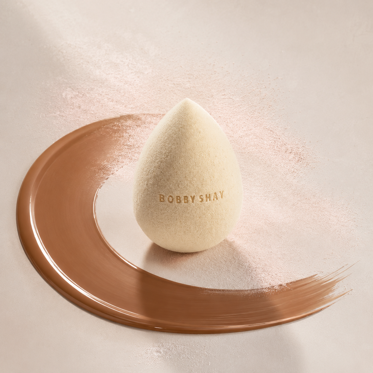 Dapper BeYOUty Sponge | Rose Powder | Soft | Air-Brush Finish | Sustainable Ingredient