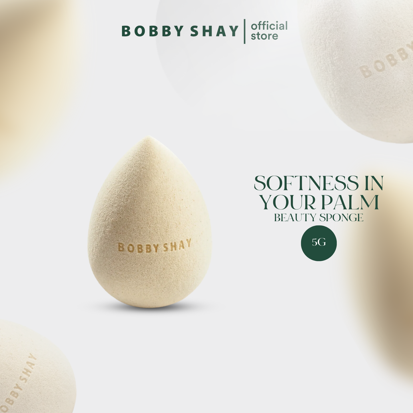 Dapper BeYOUty Sponge | Rose Powder | Soft | Air-Brush Finish | Sustainable Ingredient